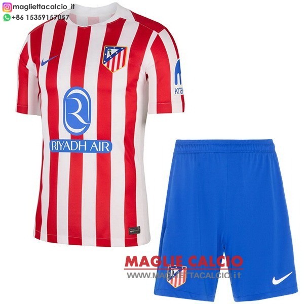 prima magliette atletico madrid bambino 2025-2026